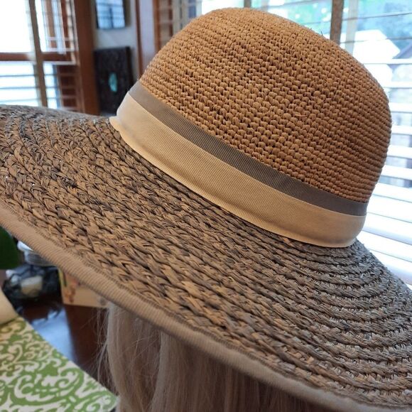 NWT Callanan Straw Sun Hat - Picture 7 of 10